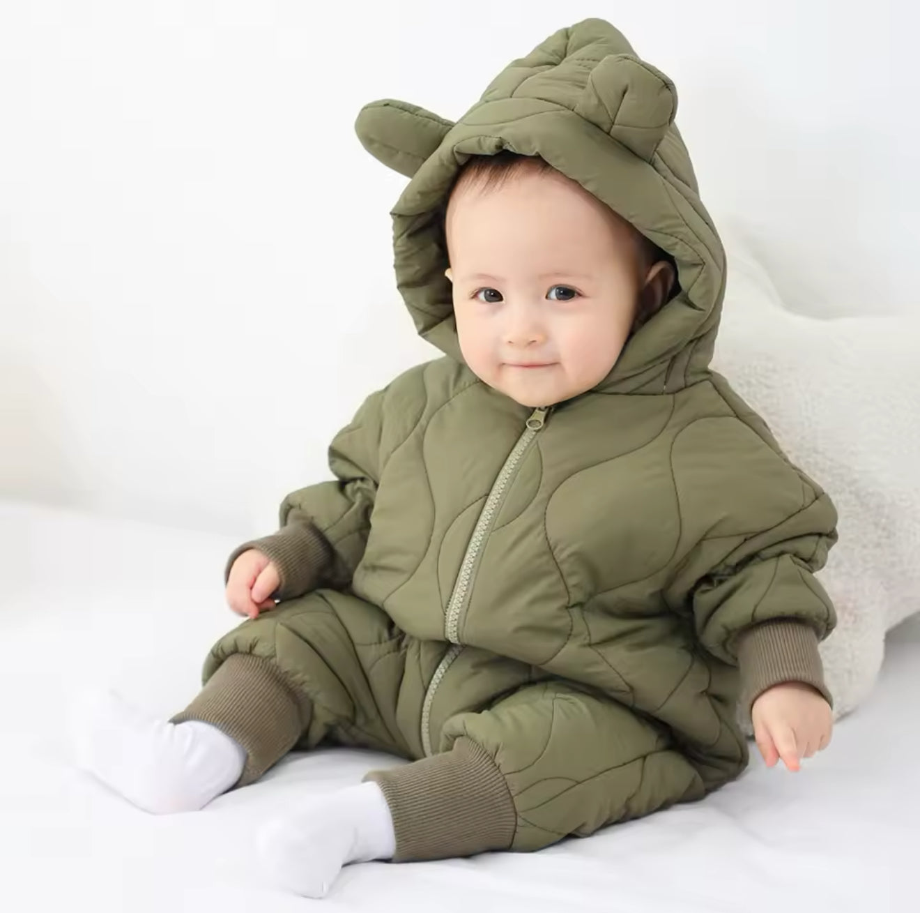 Winterjacke mit Ohren